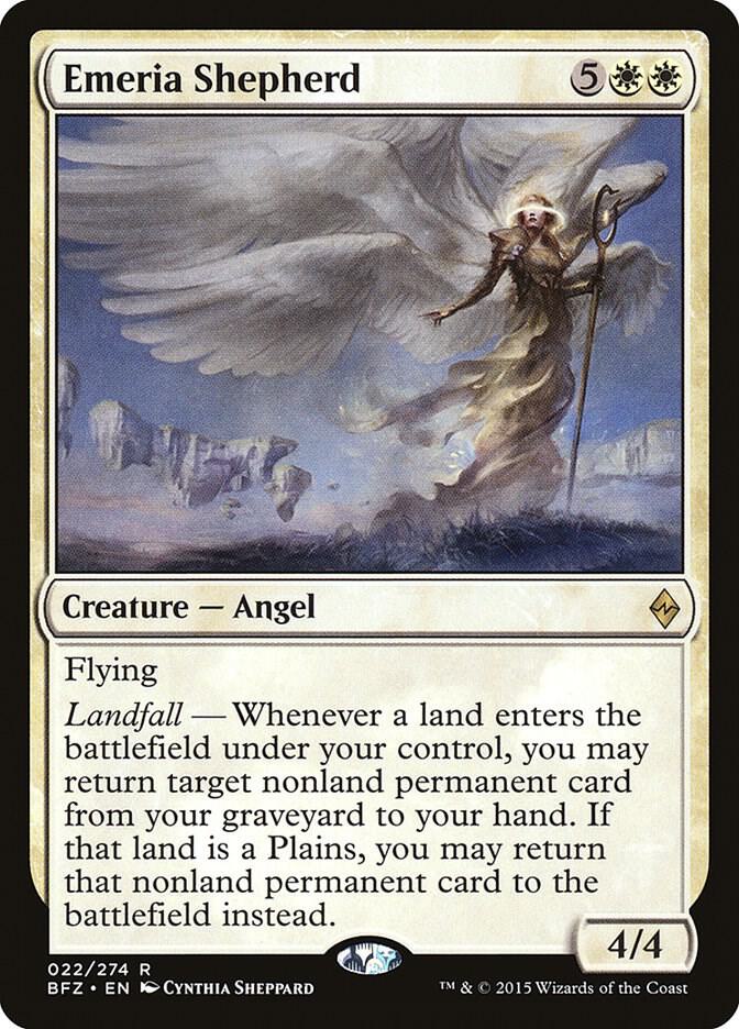 Emeria Shepherd 22 card from Battle for Zendikar