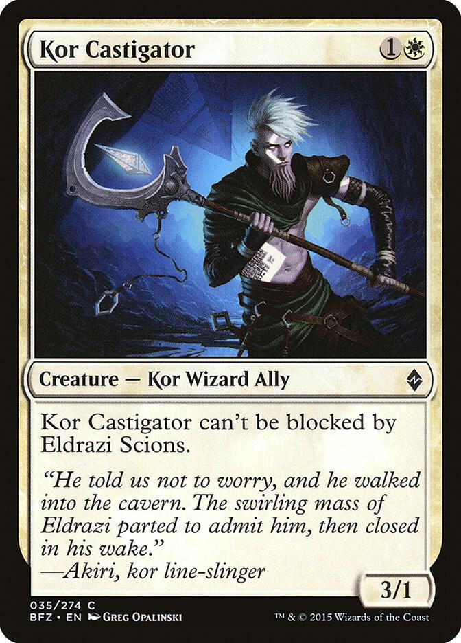 Kor Castigator 35 card from Battle for Zendikar