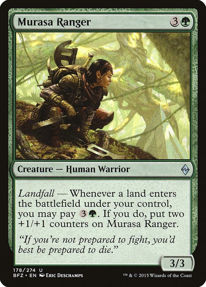 Murasa Ranger 178 card from Battle for Zendikar