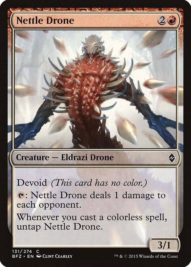 Nettle Drone 131 card from Battle for Zendikar