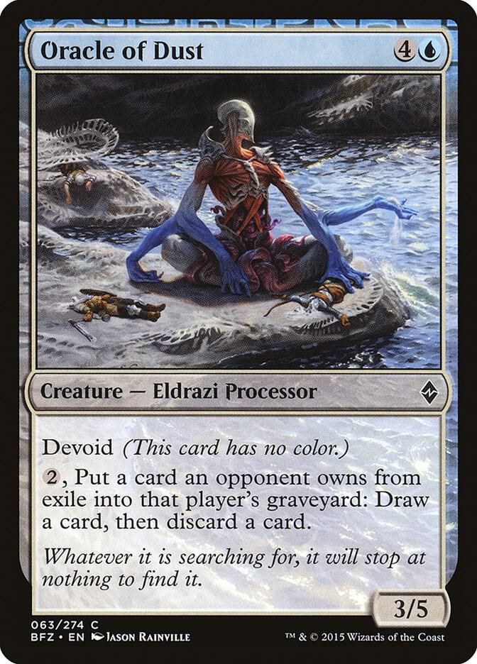Oracle of Dust 63 card from Battle for Zendikar