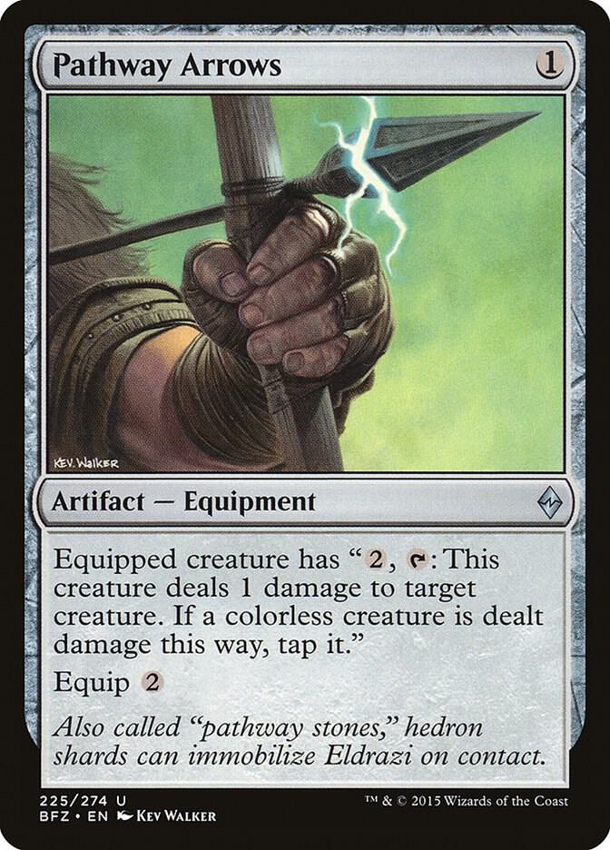 Pathway Arrows 225 card from Battle for Zendikar