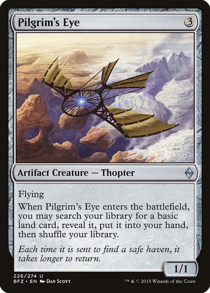 Pilgrim's Eye 226 card from Battle for Zendikar