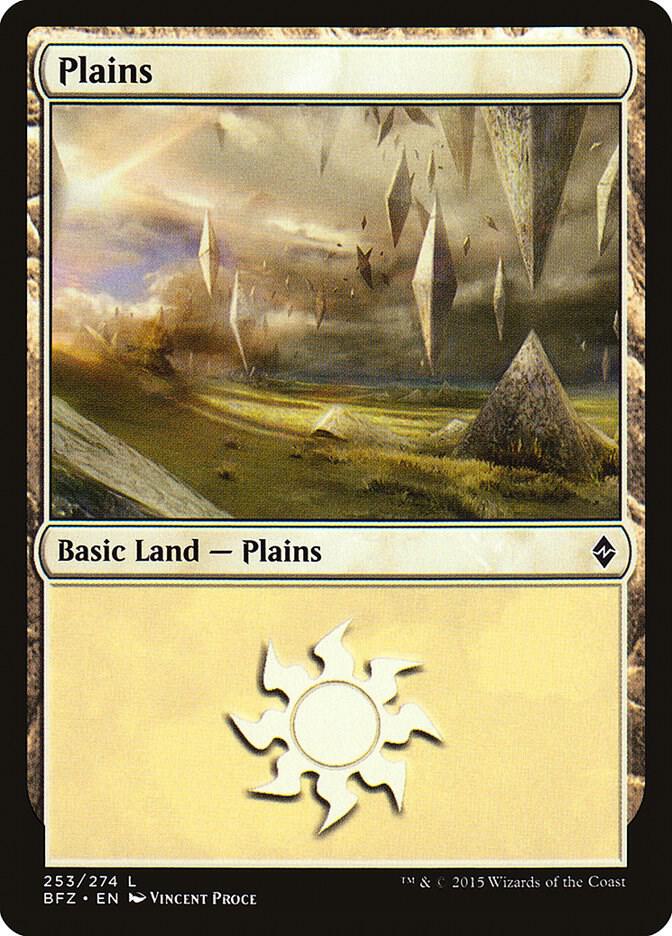 Plains 253 card from Battle for Zendikar