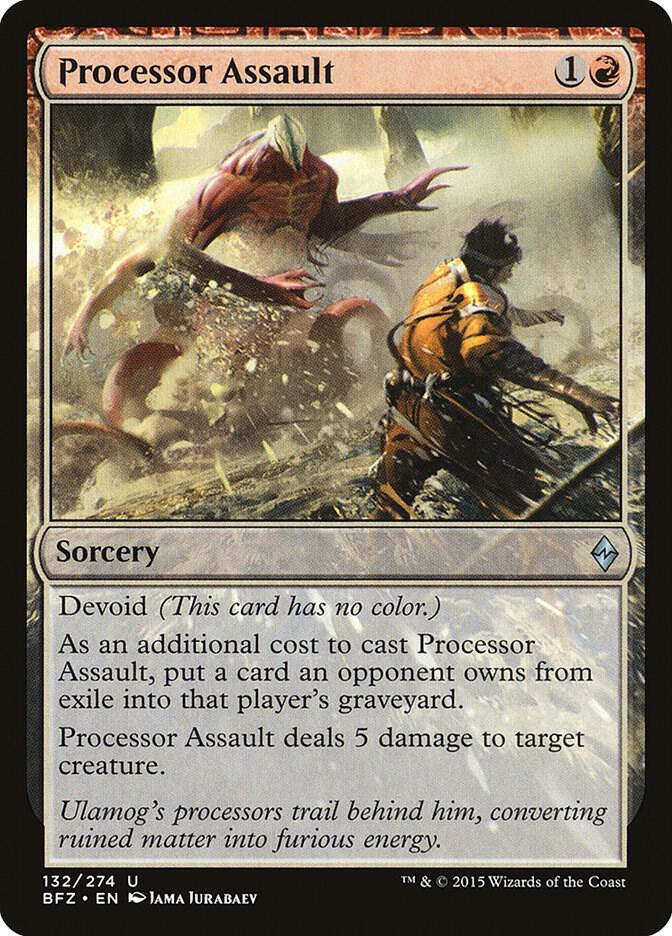 Processor Assault 132 card from Battle for Zendikar