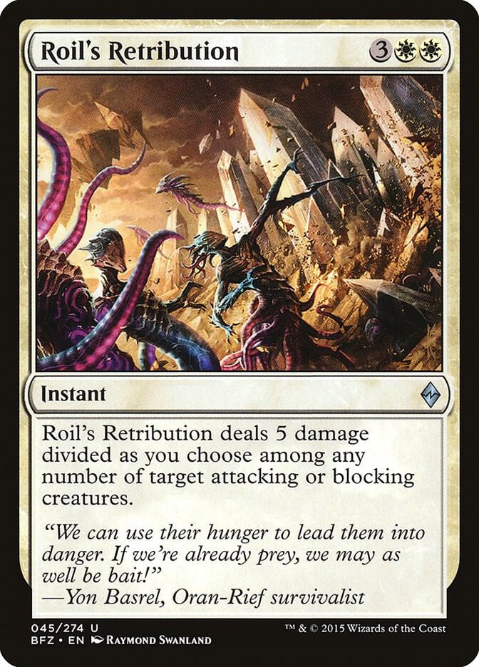 Roil's Retribution 45 card from Battle for Zendikar