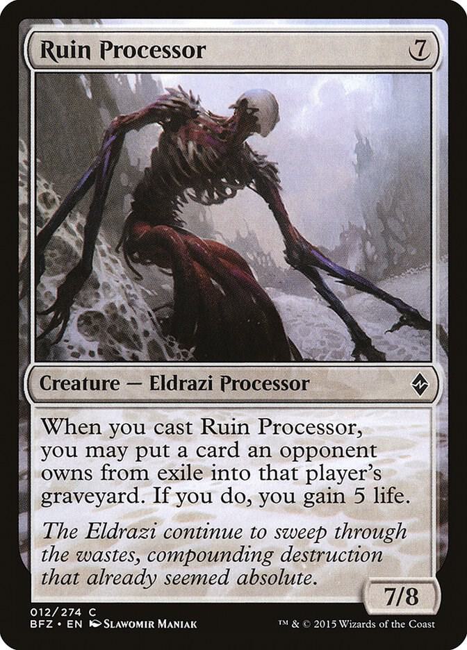 Ruin Processor 12 card from Battle for Zendikar