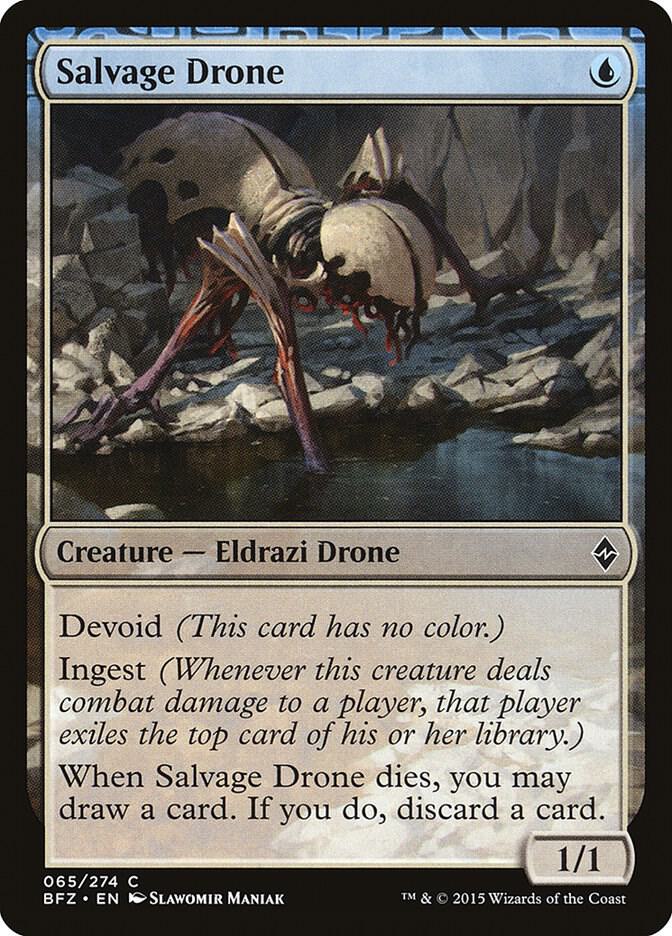 Salvage Drone 65 card from Battle for Zendikar