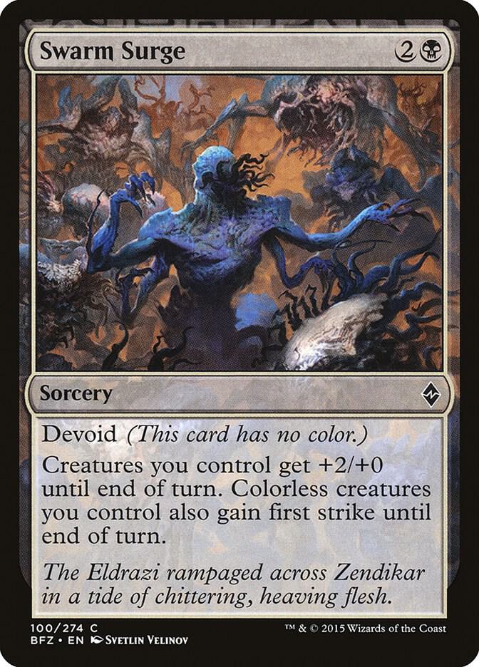 Swarm Surge 100 card from Battle for Zendikar