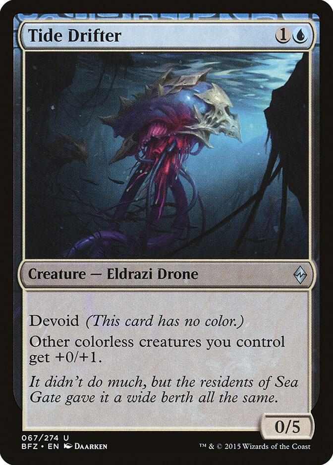 Tide Drifter 67 card from Battle for Zendikar