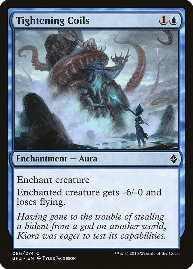 Tightening Coils 86 card from Battle for Zendikar