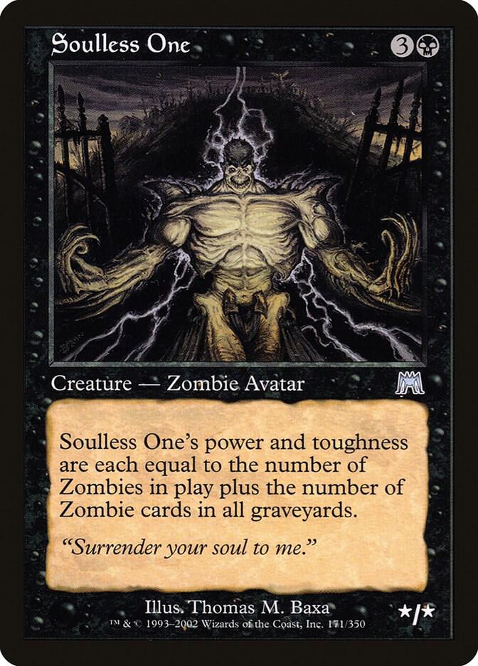 Soulless One 171 card from Onslaught