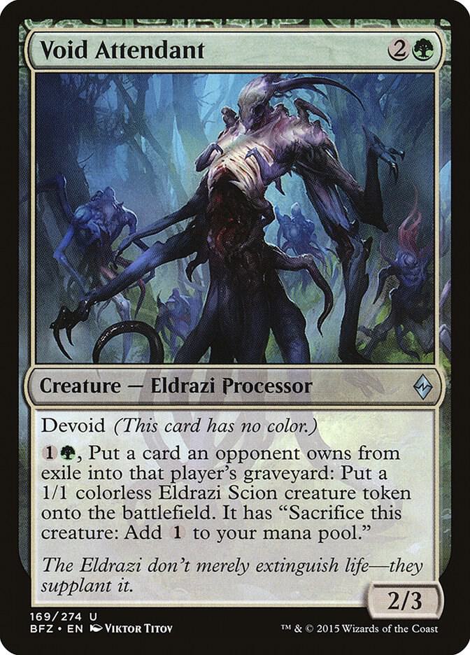 Void Attendant 169 card from Battle for Zendikar