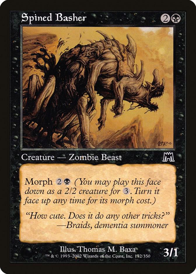 Spined Basher 172 card from Onslaught