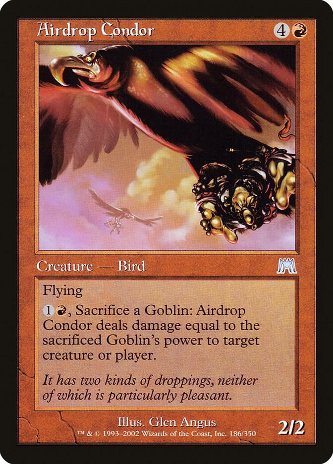 Airdrop Condor 186 card from Onslaught