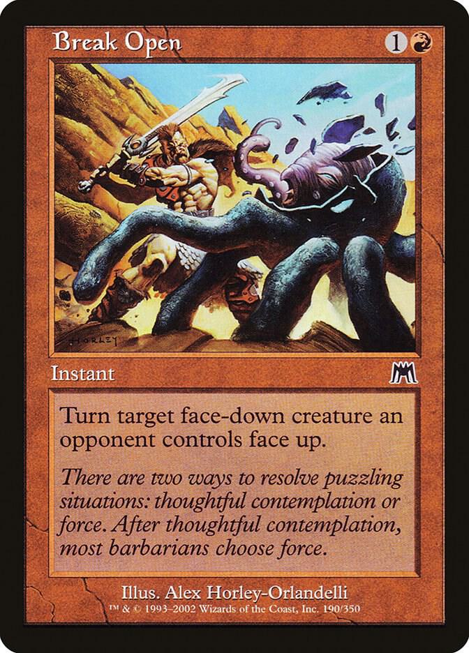 Break Open 190 card from Onslaught