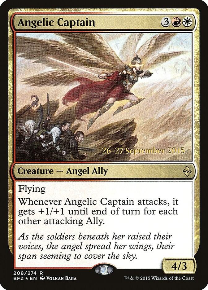 Angelic Captain 208 card from Prerelease Cards