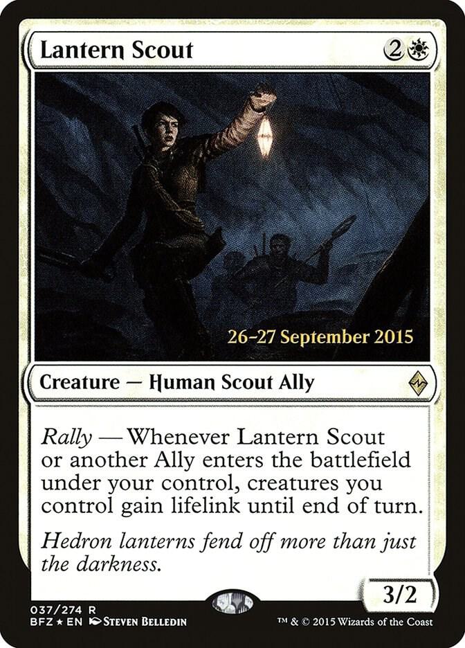 Lantern Scout 37 card from Prerelease Cards