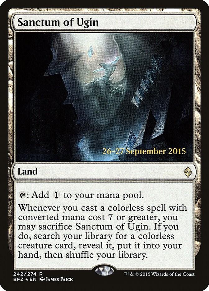 Sanctum of Ugin 242 card from Prerelease Cards