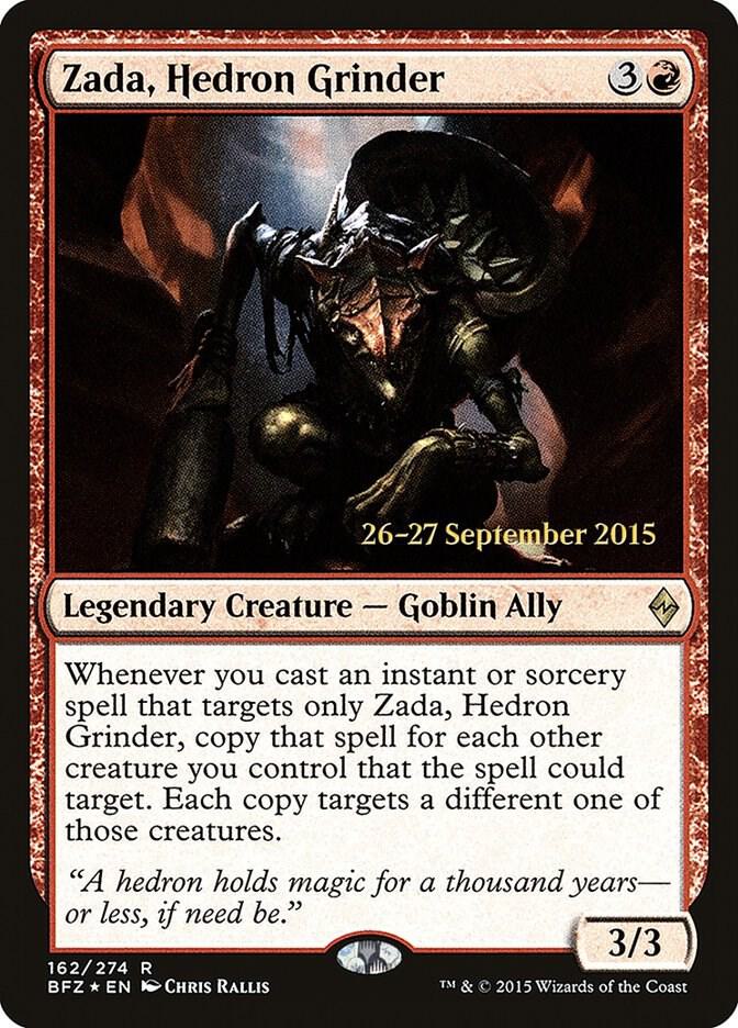 Zada, Hedron Grinder 162 card from Prerelease Cards