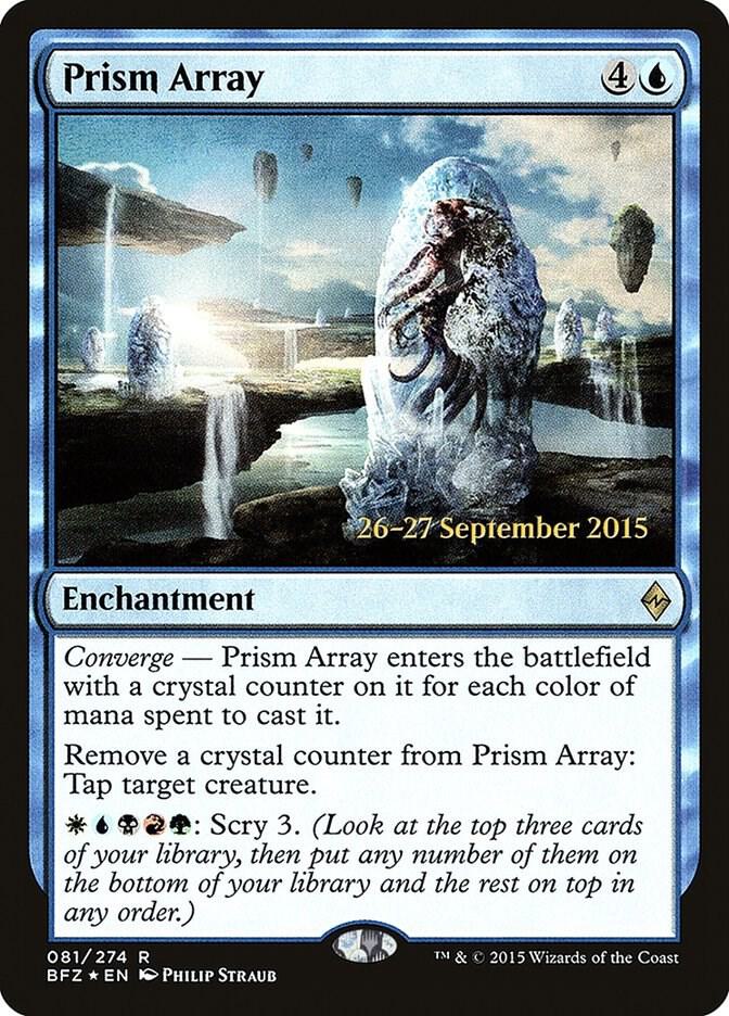 Prism Array 81 card from Prerelease Cards