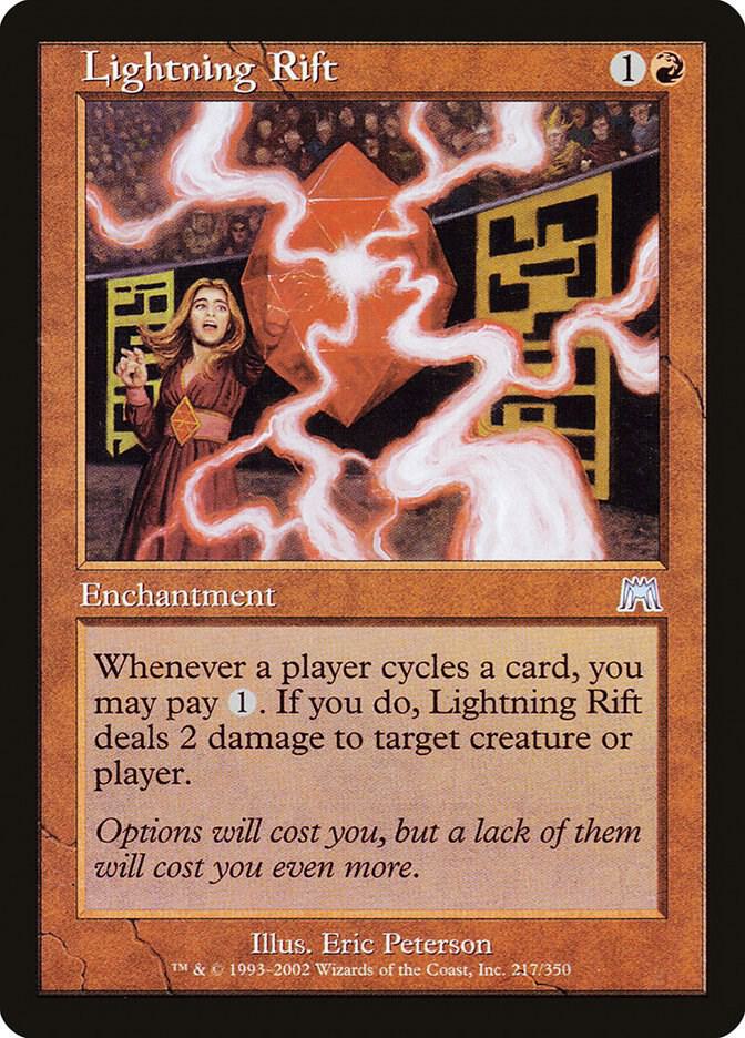 Lightning Rift 217 card from Onslaught