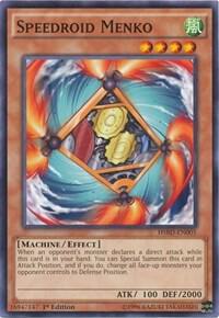 Speedroid Menko HSRD-EN005 card from High-Speed Riders