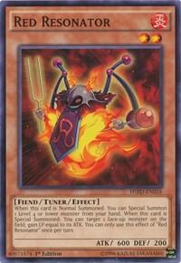 Red Resonator HSRD-EN016 card from High-Speed Riders