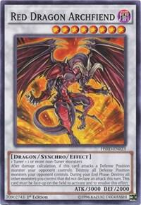 Red Dragon Archfiend HSRD-EN023 card from High-Speed Riders