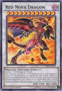 Red Nova Dragon HSRD-EN024 card from High-Speed Riders