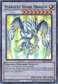 Stardust Spark Dragon HSRD-EN043 card from High-Speed Riders