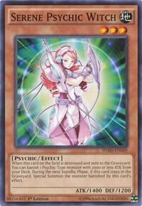 Serene Psychic Witch HSRD-EN049 card from High-Speed Riders