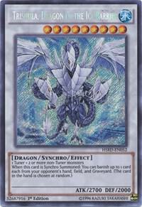 Trishula, Dragon of the Ice Barrier HSRD-EN052 card from High-Speed Riders