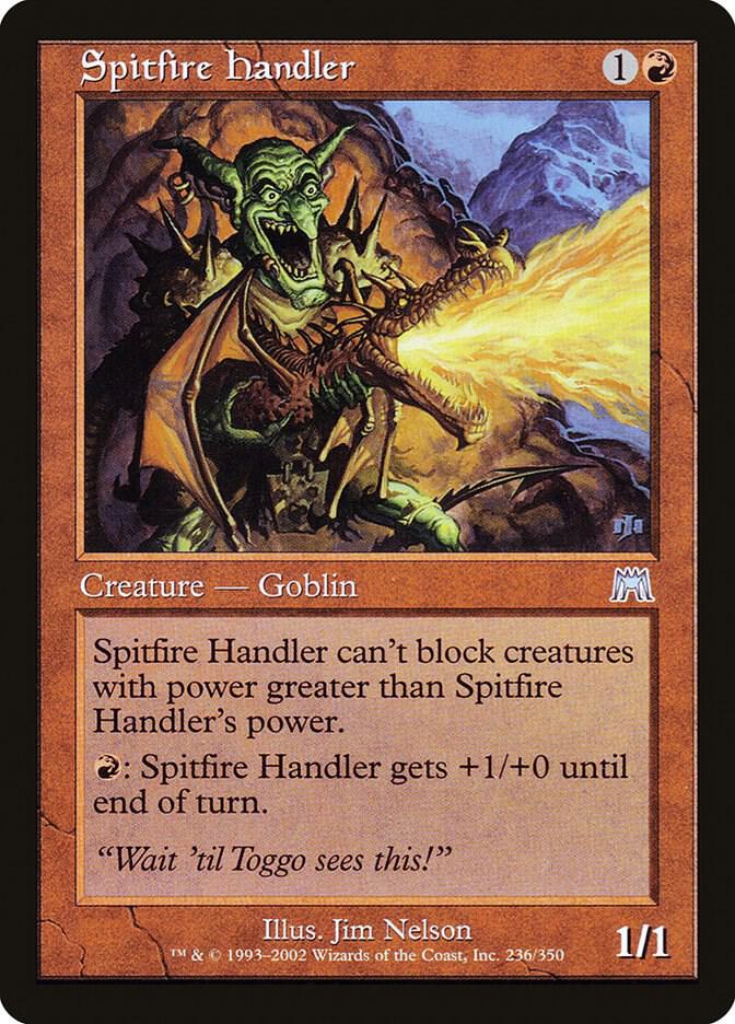 Spitfire Handler 236 card from Onslaught