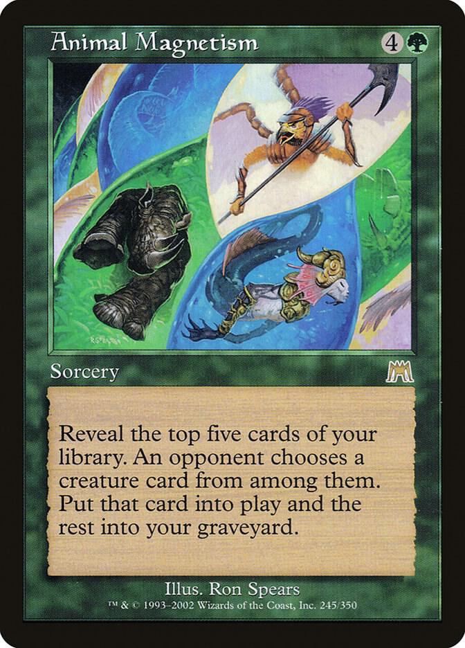 Animal Magnetism 245 card from Onslaught