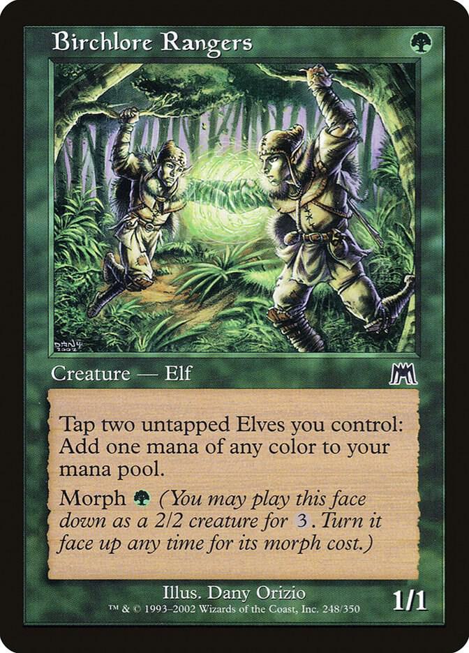 Birchlore Rangers 248 card from Onslaught