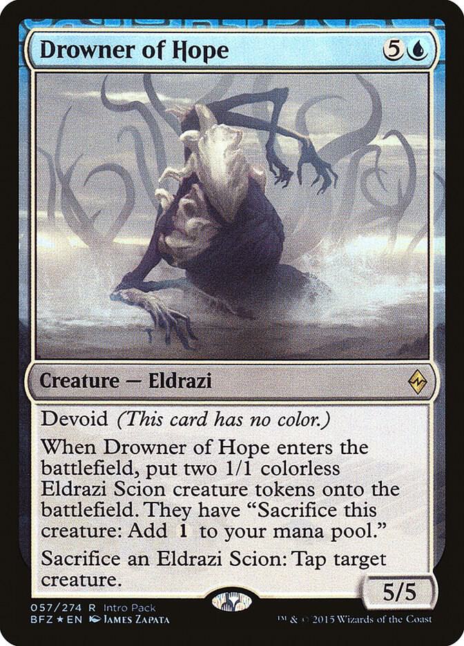 Drowner of Hope 57 card from Unique and Miscellaneous Promos