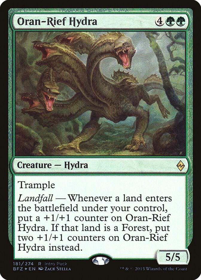 Oran-Rief Hydra 181 card from Unique and Miscellaneous Promos