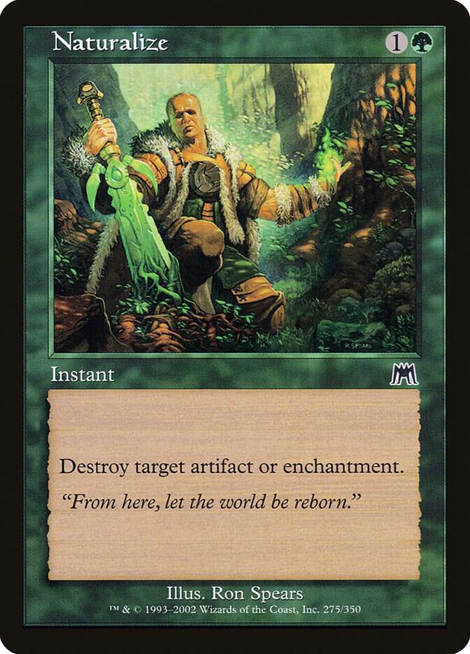 Naturalize 275 card from Onslaught