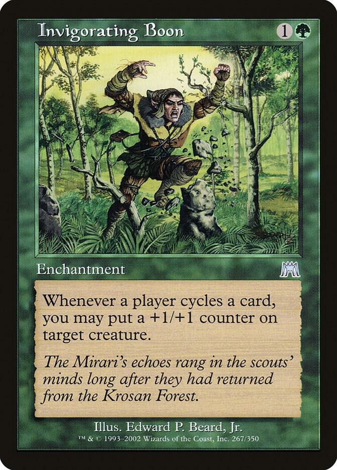 Invigorating Boon 267 card from Onslaught