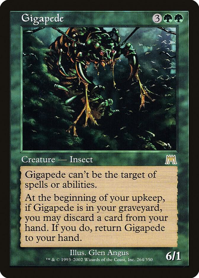 Gigapede 264 card from Onslaught