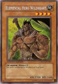 Elemental HERO Wildheart EHC2-EN003 card from Elemental Hero Collection 2
