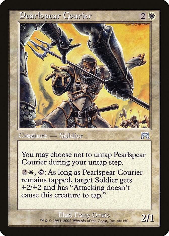 Pearlspear Courier 48 card from Onslaught