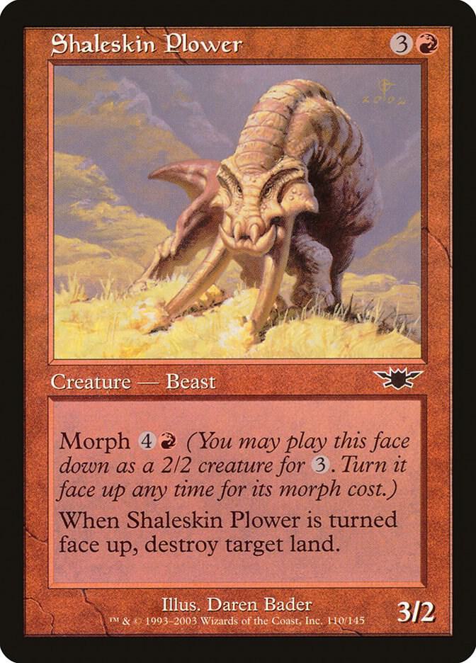 Shaleskin Plower 110 card from Legions