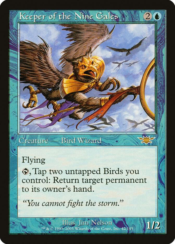 Keeper of the Nine Gales 42 card from Legions