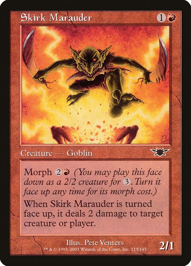 Skirk Marauder 113 card from Legions