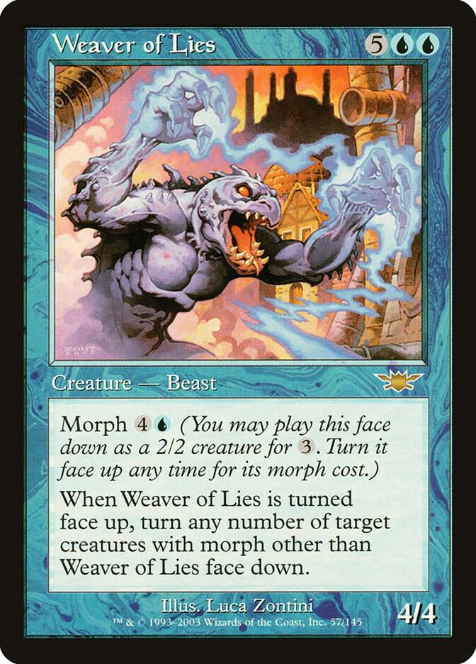 Weaver of Lies 57 card from Legions