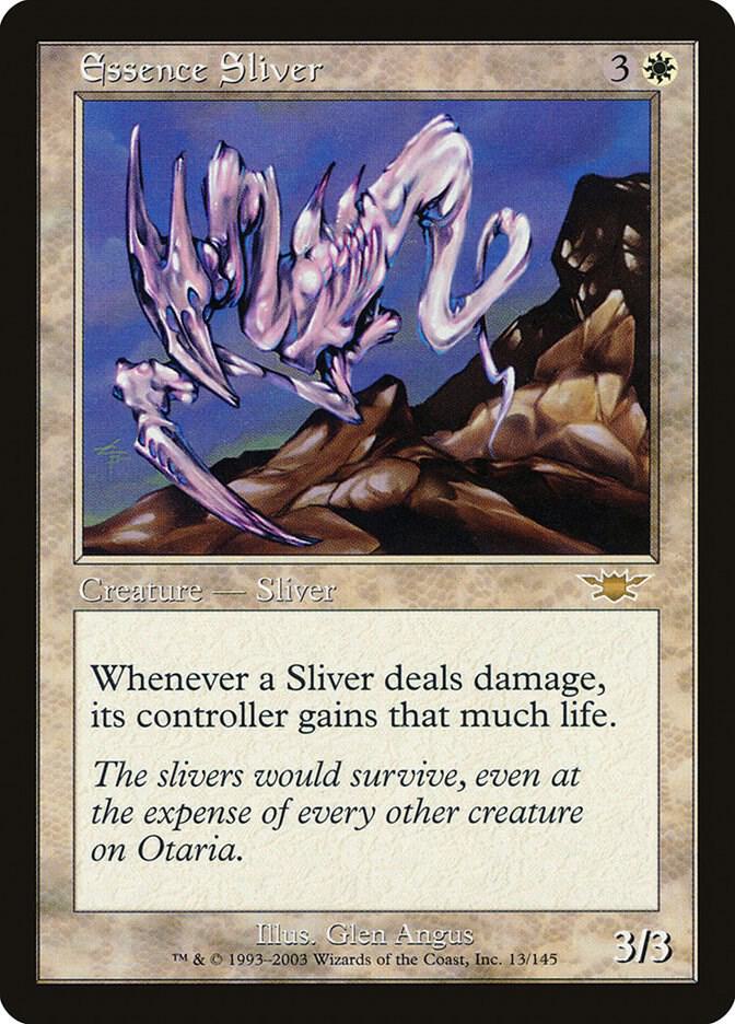 Essence Sliver 13 card from Legions