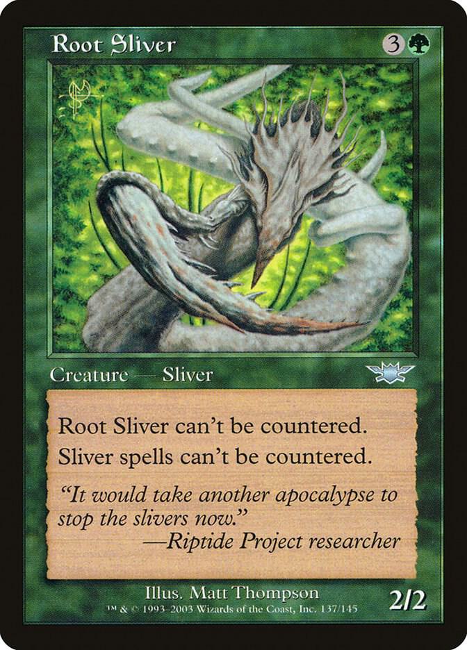 Root Sliver 137 card from Legions