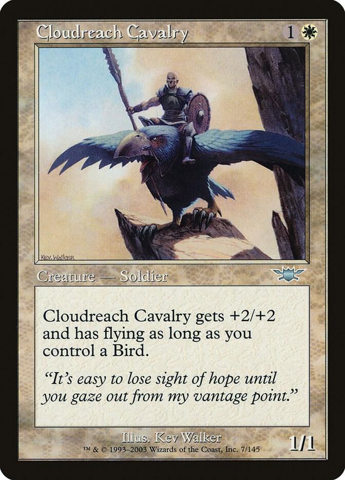 Cloudreach Cavalry 7 card from Legions